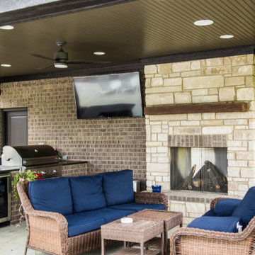 Traditional Two-Story with Separate Garage