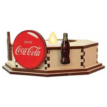 Ginger Cottages Coca-Cola (CGCD105) Tealight Display, Multi (#84100)