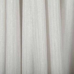 Suhona Sheer Drapery Fabric in Soft Grey - Drapery Fabric