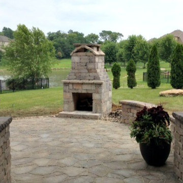 Custom Remote Fireplace, Patio, Low Voltage Lighting, Deck Pillars
