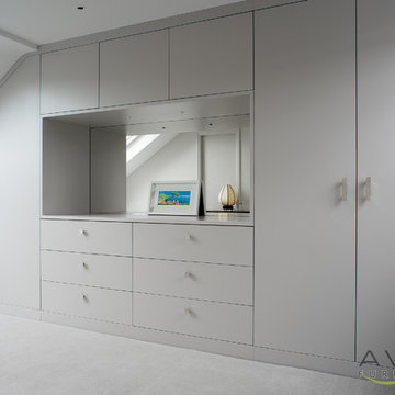 Angled Loft wardrobe