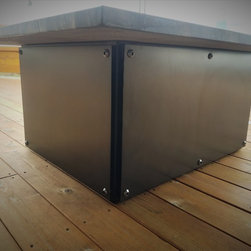 Sandolus Satin Fire Table - Fire Pits