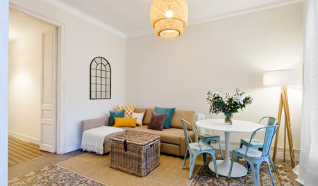 ¿Un salón pequeño y oscuro…? 6 claves para elegir los muebles