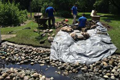 Pond Renovation Deer Park, IL: Installed by Gem Ponds
