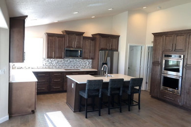 Inspiration for a transitional kitchen remodel in Boise