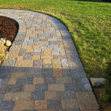 Tumbled Pavers Walkway, Lompoc CA