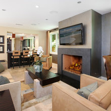 back fireplace mantels