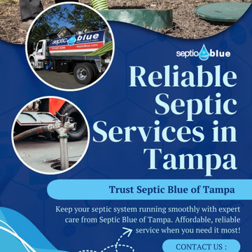 Affordable Septic Services in Tampa – Septic Blue Is Here!