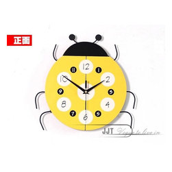DIY 3D Cartoon Stylish Decorative Wall Clocks - JT2265Y - Wall Clocks