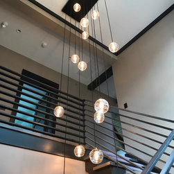 Custom Optic Chandelier - Chandeliers