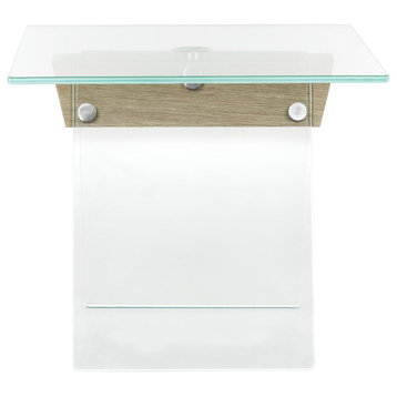 Safavieh Modern Glass Loft Accent Table