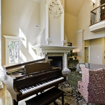 Plaster fireplace Mantels