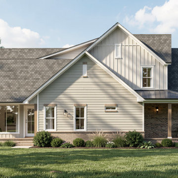 Modern Farmhouse for MLS Marketing Exterior