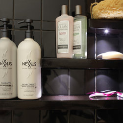 Modern Bathroom Shower Shelf Ideas - Tile