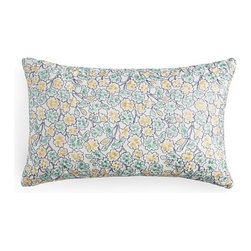 Sky Embroidered Floral Decorative Pillow, 12" x 20" - Bloomingdales.com - Products