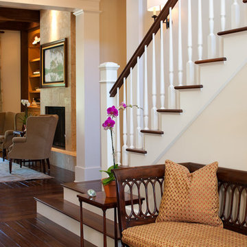 Staircase in Award Winning Custom Home