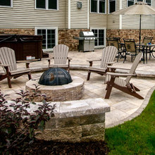 Outdoor Firepit & dining area