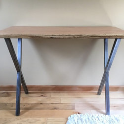 Oak Writing Table - Desks And Hutches