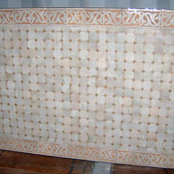White Cuira Cab Rectangle Table - Products