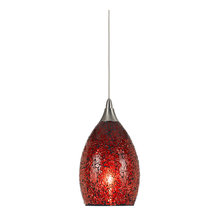 red pendant lighting