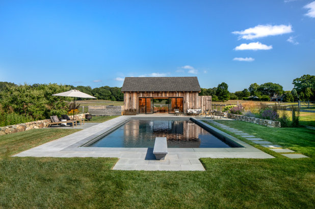 Farmhouse Pool by Kerry Lewis Landscape Architecture