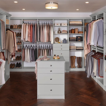 Custom Closet - Grey Closet