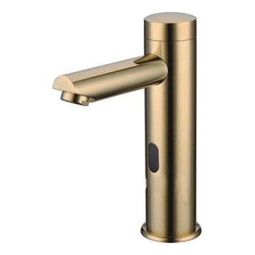 Gold Touchless Automatic Sensor Faucet