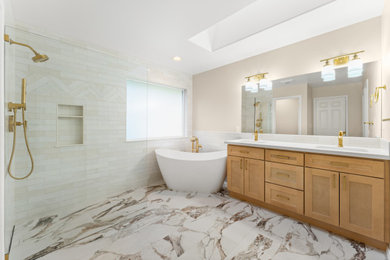Example of a bathroom design in Seattle