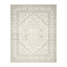 Safavieh Adirondack Adr108B Rug, Ivory/Silver, 8'0" X 10'0"