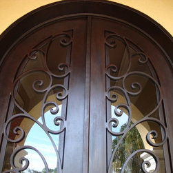 Forge Iron Designs Wrought Iron Doors - Front Doors
