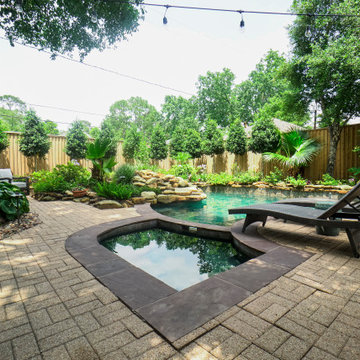 Memorial 10 - Landscape Maintenance, Landscape Design, Color, Fence, Lighting