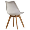 Padded Side Chair, White