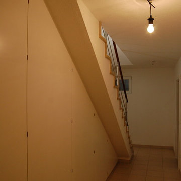 Stauraum unter der Treppe