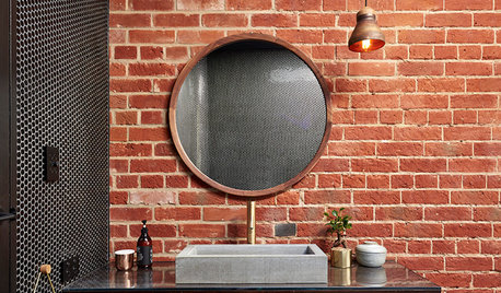 Et si on mettait de la brique dans la salle de bains ?