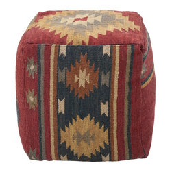 Surya Pouf Ottoman - Floor Pillows And Poufs