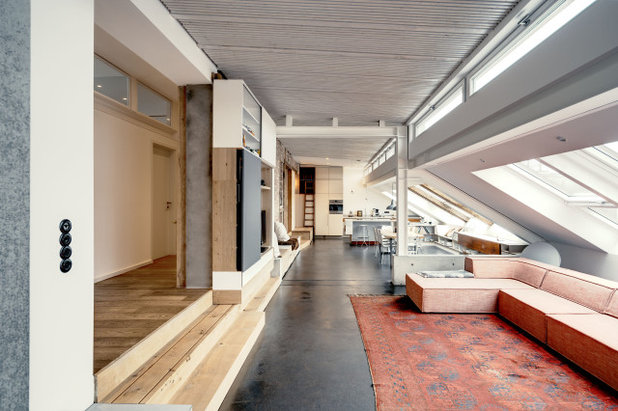 Minimalistisch Wohnbereich by Barth und Breker Architekten
