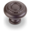 1 1/4 in. Cabinet Knobs, Oil Rubbed Bronze