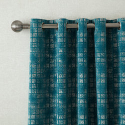 iLiv Traviata Teal Curtains from Aspire Curtains & Blinds - Curtains