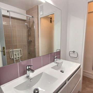 Rénovation complète d'une salle de bain et d'un WC à Saint-Maur-des-Fossés