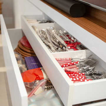 Sleek Modern TV Wall Unit