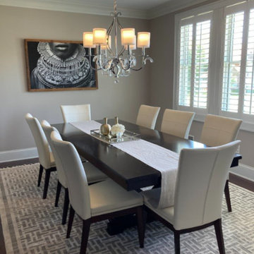Boho African Style Dining Room: Albany, NY