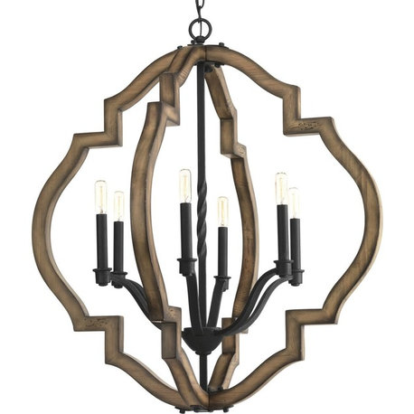 Progress Lighting Spicewood 6-Light Chandelier