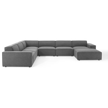 Restore 7-Piece Sectional Sofa, Charcoal