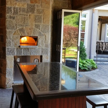 It's the Toppings on the Pizza Oven that makes Outdoor Living Taste Fabulous