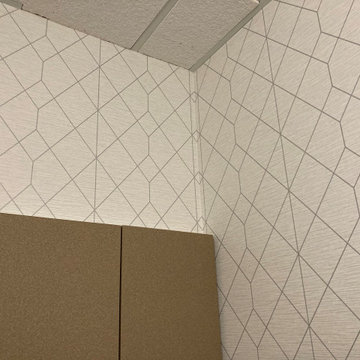 Grandview Dental office Wallpaper install and interior paint