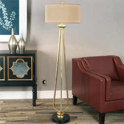 Torano Floor Lamp | Uttermost - Floor Lamps
