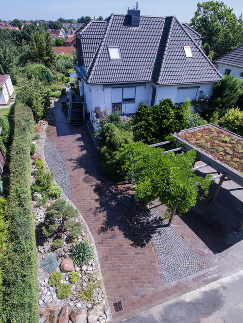 Allée carrossable contemporaine Photos et idées déco d'allées