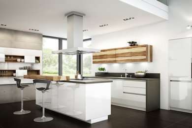 Design ideas for a modern kitchen in Bilbao.