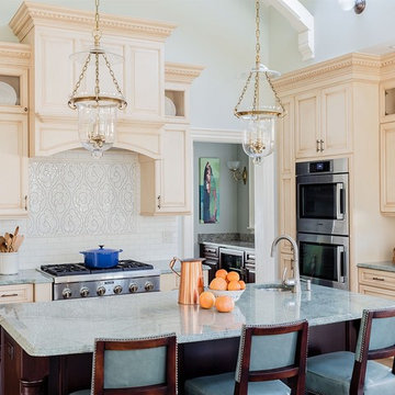 Central St.: Kitchen With Cathedral & Arches