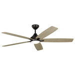 Monte Carlo - Monte Carlo Lowden 60" Smart Ceiling Fan WithLED Light 5LWDSM60AGPD Aged Pewter - This 60" Smart Ceiling Fan W/LED Light from Monte Carlo has a finish of Aged Pewter and fits in well with any Modern style decor.